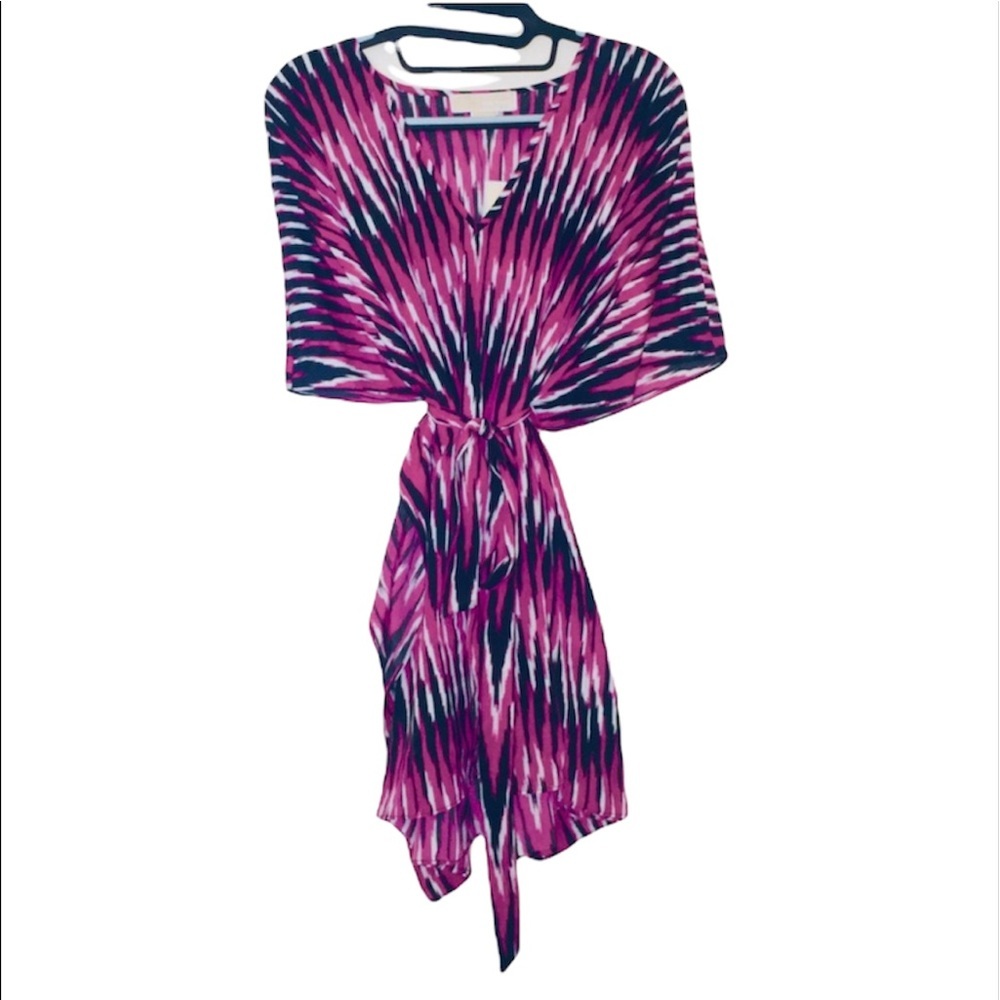 NWT Micheal Kors: S/M Purple Stripped Party Dress